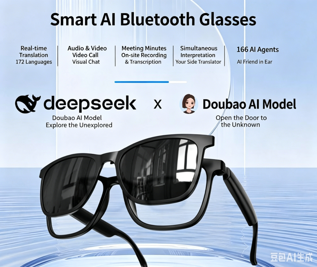 AI smart Bluetooth glasses by 3C Nexus